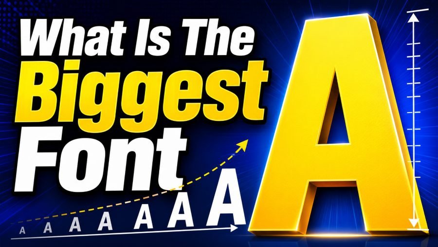 What Is The Biggest Font? Google Docs Font Size Guide